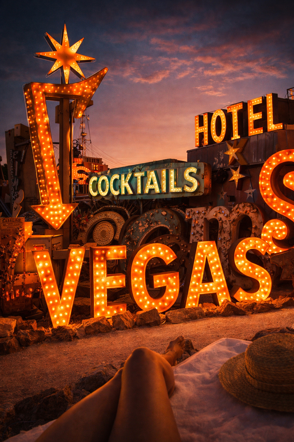 古いネオン文化を感じるラスベガス