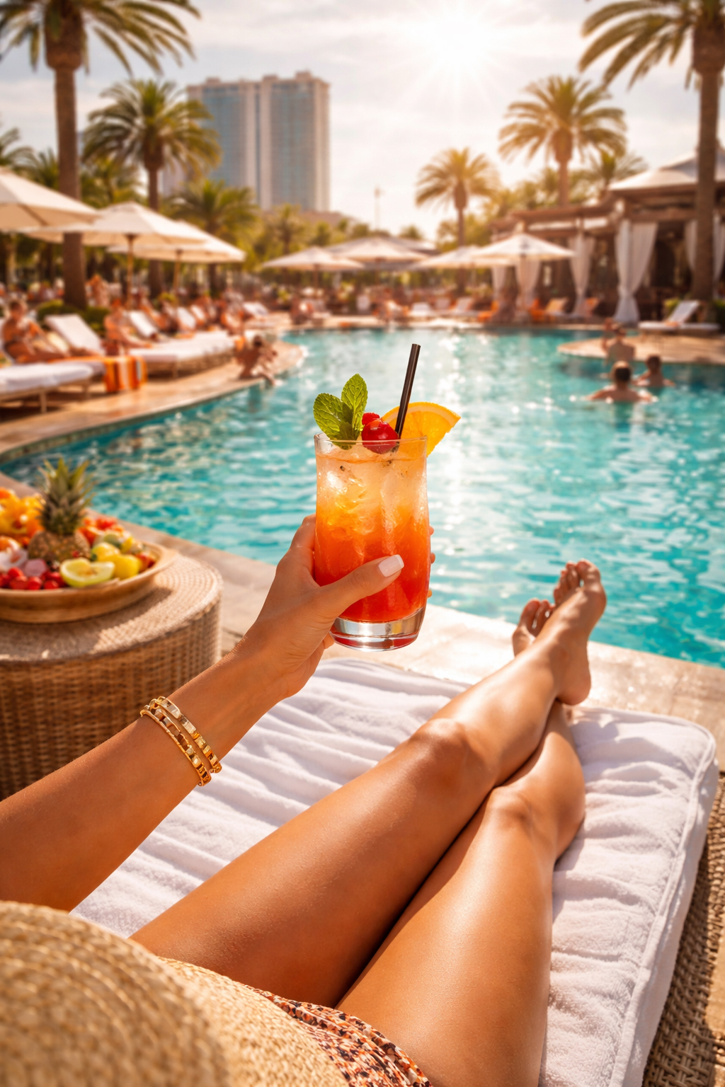 景色と気分を楽しむベガスのドリンク文化